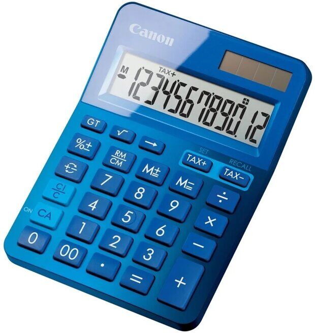 CALCULADORA SECRETÁRIA CANON LS-123K-MBL
