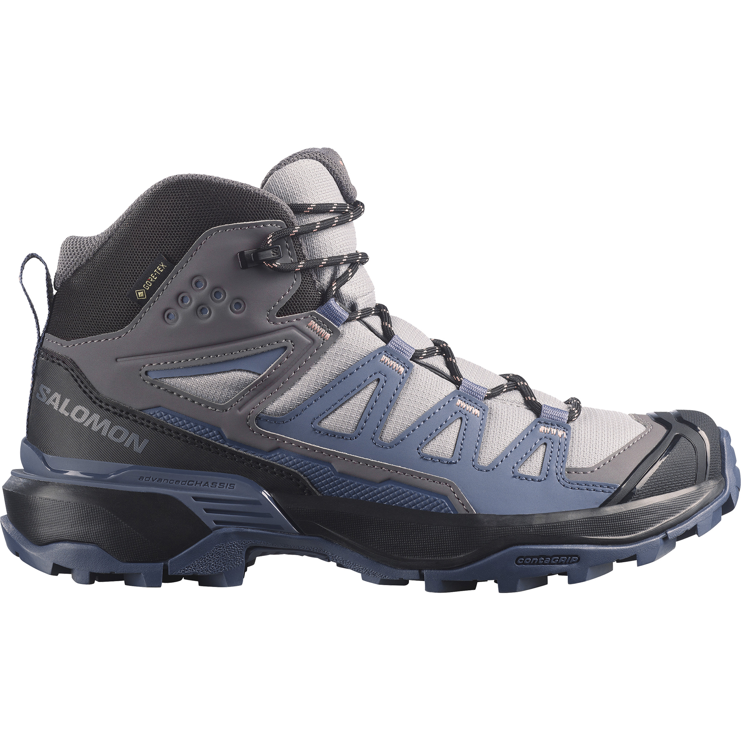 Salomon X Ultra 360 Mid GTX Damen Wanderschuhe grau Größe 42.5 Trekking Wasserdicht