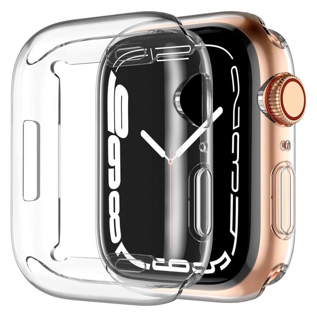 Cover-Discount Apple Watch 10 - 46mm - Gummi Schutz Case transparent (49563784)