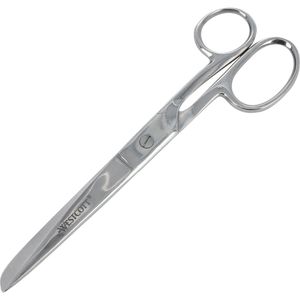 Westcott Büroschere Steel E-3088100, 20,3 cm, Papierschere, aus Edelstahl, rostfrei, silber