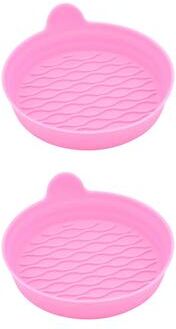 Inspired Finds Silicone Car Coasters 2 Pack Non Slip Bling Cup Holder Inserts For Car Interior Accessories pink