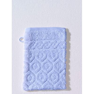 Handtuch ROSS Gr. 2, blau, B:75cm L:150cm, Walkfrottee, 100% Baumwolle, Handtücher