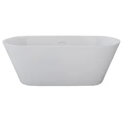 Badewanne freistehend Dehlia  weiss 170x80 cm hochwertiges Acryl 170 x 80 cm