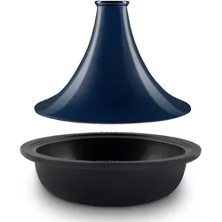 La Fonderie 1890 Tajine Tinghir, Pfanne + Kochtopf, Blau