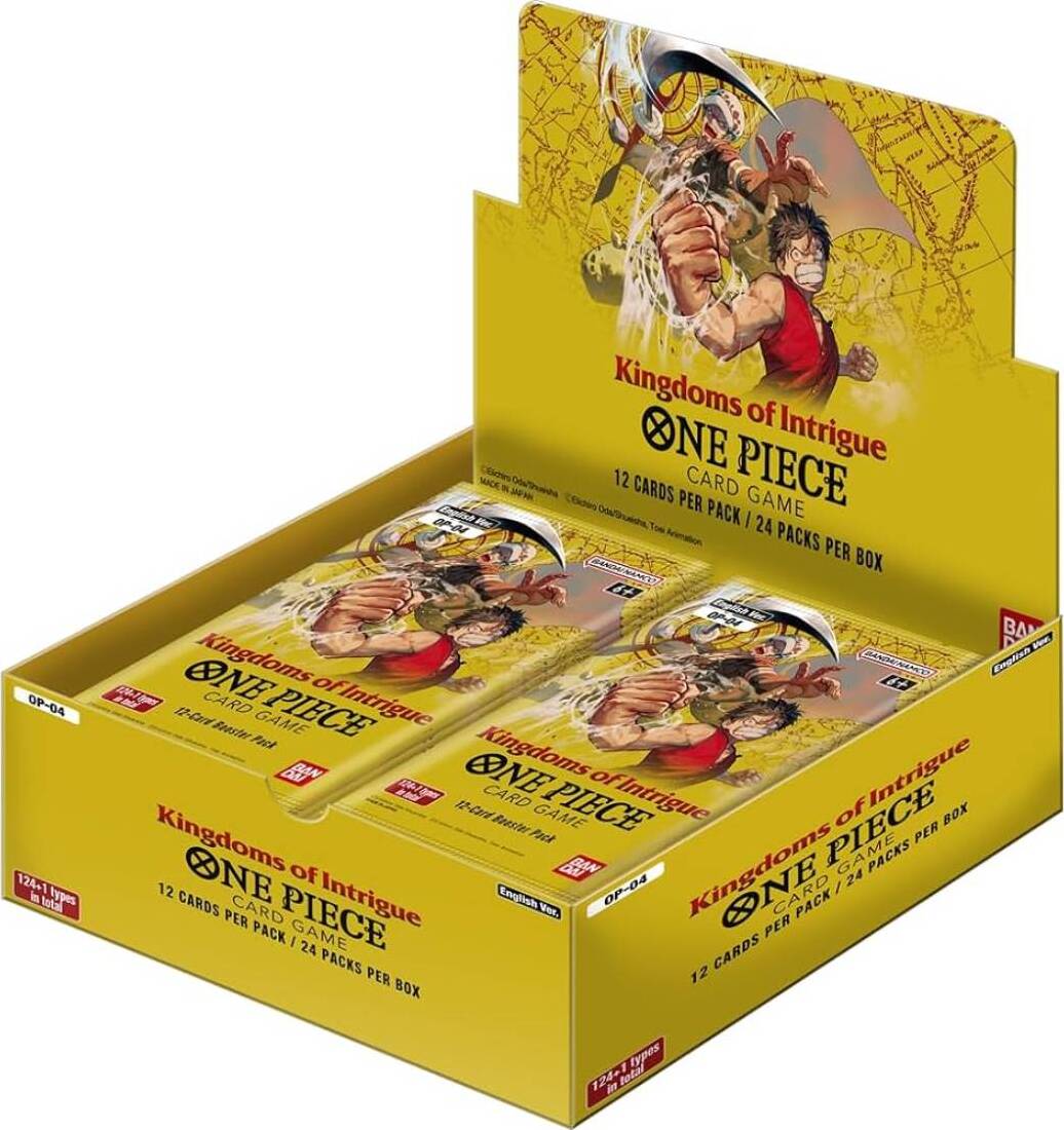 One Piece TCG Card Game OP04 - Kingdoms of Intrigue - Display EN