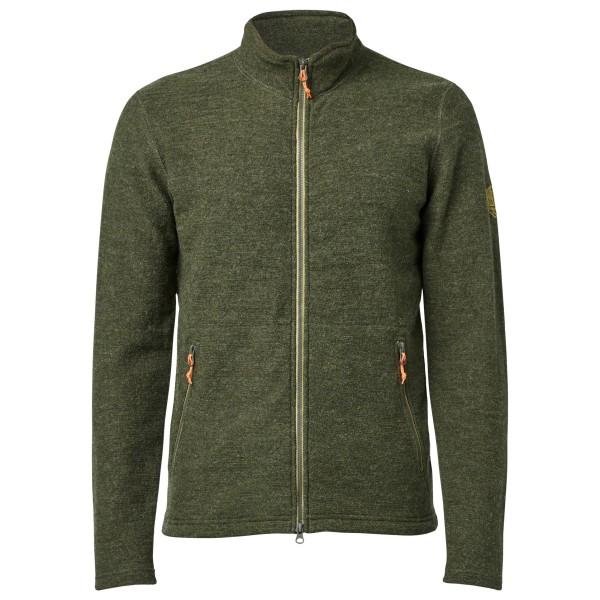 Ivanhoe of Sweden - Louie Full Zip - Wollpullover Gr XXL oliv