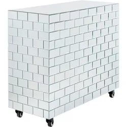 KARE DESIGN Bartisch Solea 87749 Spiegel Silber