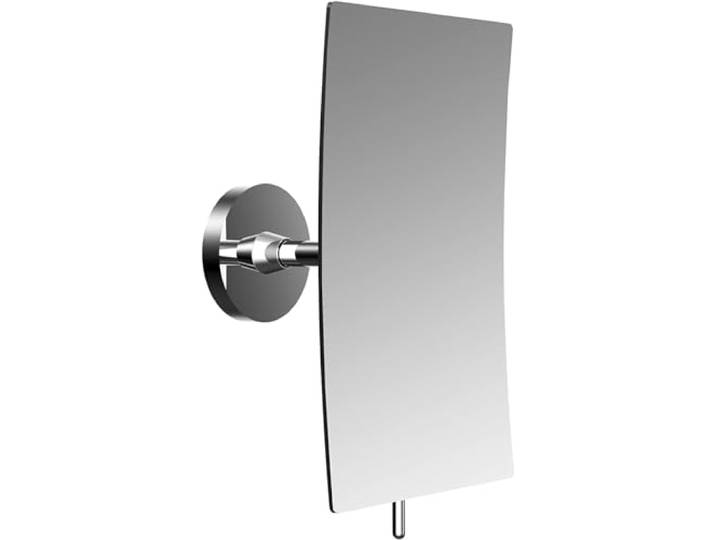 Emco Pure Miroir de Rasage et de Maquillage\, grossissement x3\, chromé\, à Coller dans la Salle de Bain\, idéal pour Le Maquillage et Le Rasage