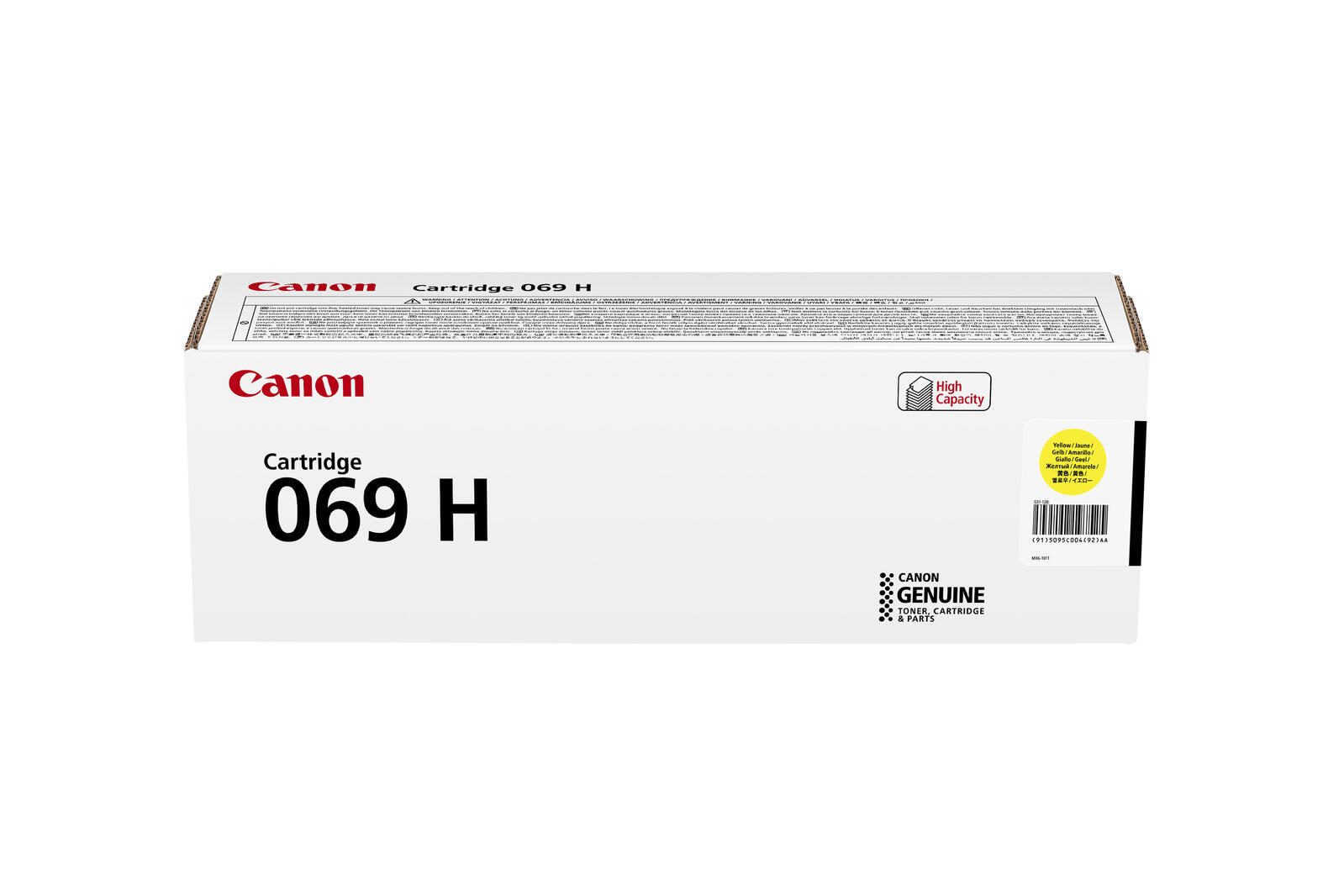 Canon Original 069H Toner - gelb (5095C002)