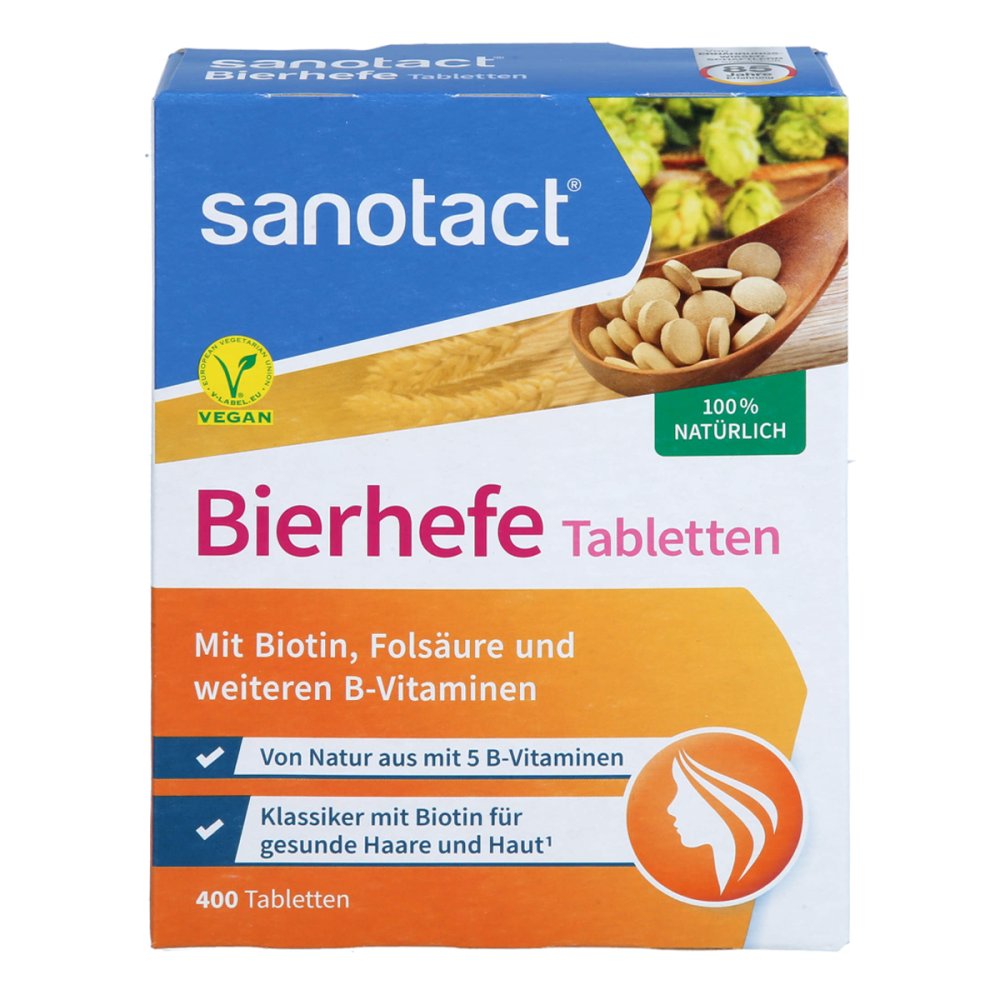 sanotact GmbH Bierhefe Tabletten Sanotact 17380320