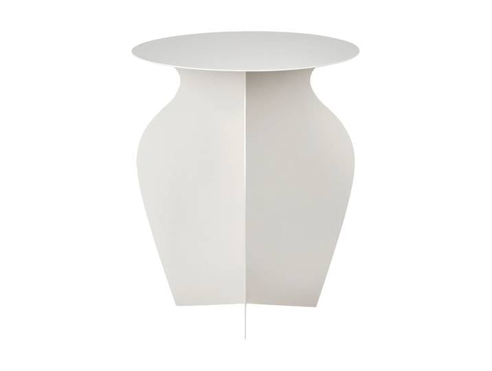 Broste Copenhagen Urna Beistelltisch Ø35x45 cm Rainy day grey