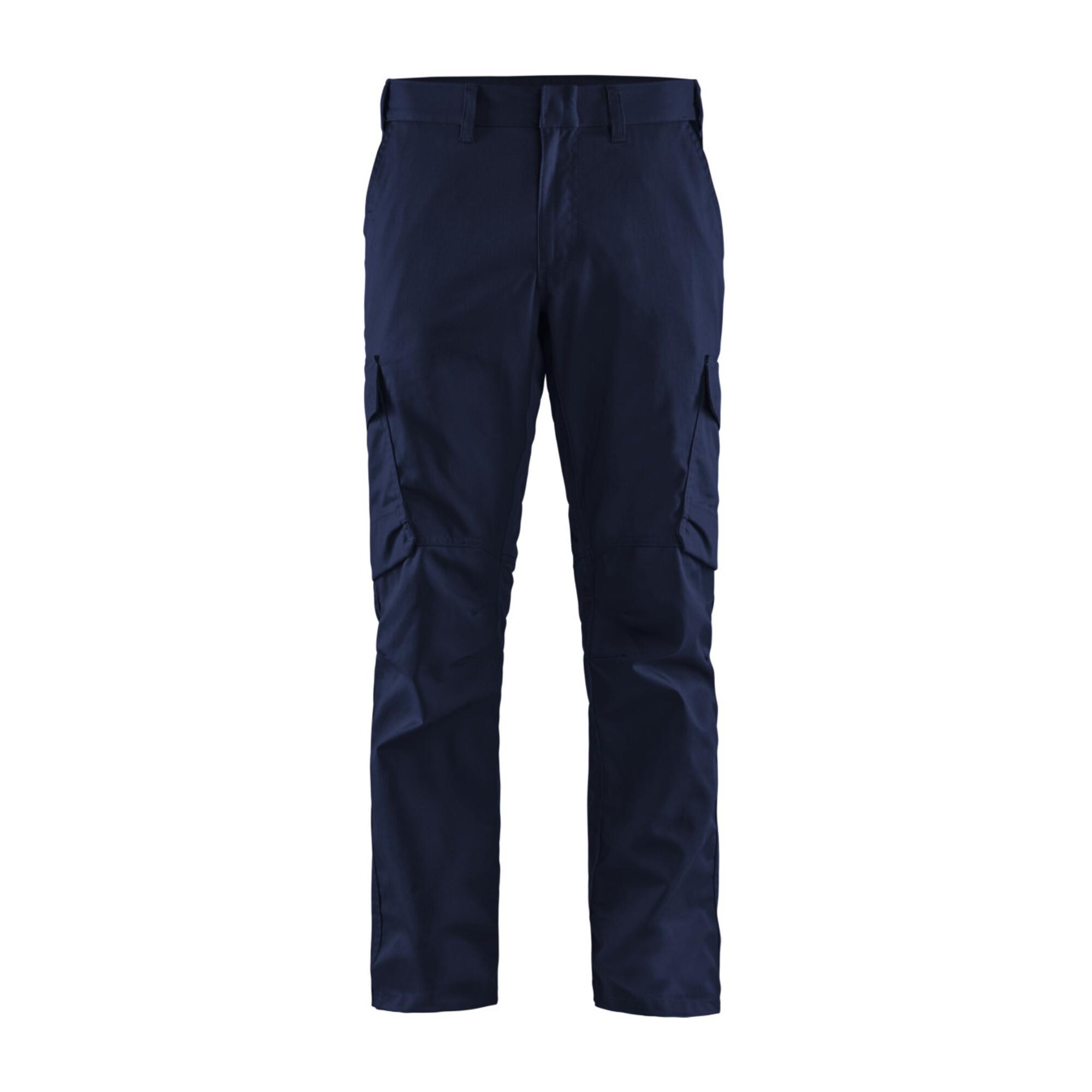 Blakläder Bundhose Industrie Stretch, marineblau / kornblau, Konfektionsgröße 56 (144418328985C56)