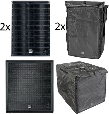 HK Audio L5 MKII Lounge Pack Schwarz