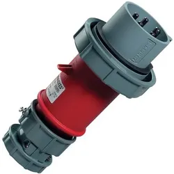 Mennekes, Netzstecker + Netzkupplung, MEN 3853 CEEFORM Stecker POWERTOP 5x32A 6h 400V IP67 (CEE 32/5)