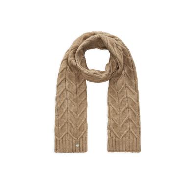 Modetuch CODELLO "Codello Schal", Damen, beige (kamel), Modetücher, im unifarbenen Look