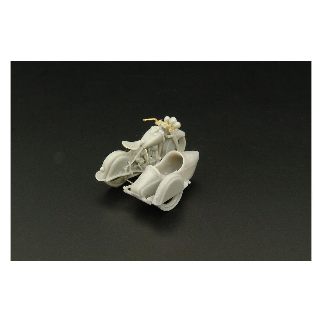 Hauler Indian CHIEF with sidecar 1940-53 (HLR87188)