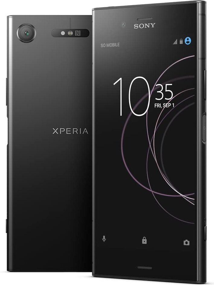 TIM Sony Xperia XZ1, 13,2 cm (5.2 Zoll), 64 GB, 19 MP, Android, 8.0, Schwarz