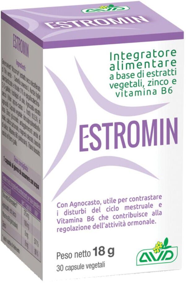 A.V.D. REFORM Srl AVD Reform Estromin 30 Capsule – Integratore per il Ciclo Mestruale
