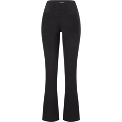 Mandala, Damen, Outdoorhose, Women's Flared & Ribbed Pants (XS), Schwarz