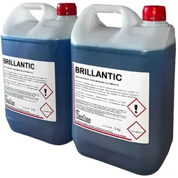 Pack 2 x 5 kg Profi-Klarspüler BRILLANTIC für gewerbliche Spülmaschinen in Gastronomie und Großküchen.