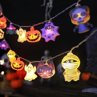 Inspired Finds Halloween LED Fairy Tale Lights Battery Operated 10 20 30 LED String Lights For Home Party Indoor Decoration warm White 14.76ft 30 Led