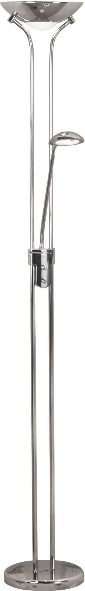 SEARCHLIGHT Stehlampe "Mother & Child Floor Lamp", silber (chrom), 1, Ø 25,4cm H: 180cm, 1 Stk., Leuchten, Stehlampe