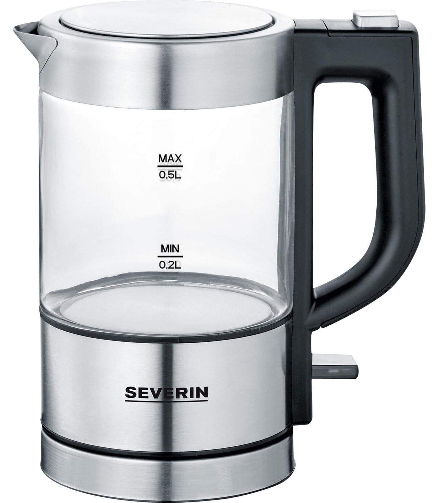 Severin WK 3472 Glazen waterkoker, 0,5 liter
