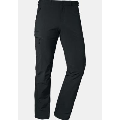 Outdoorhose SCHÖFFEL "Pants Koper1", Herren, Gr. 54, Normalgrößen, schwarz, Oberstoff : 89% Nylon 11% Elasthan, Hosen Outdoorhose