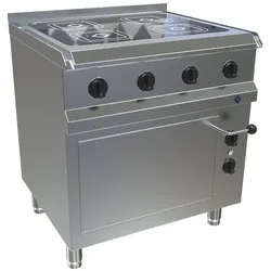 MKN Optima 700 Elektro Herd Vitro 4 Zonen mit E-Backofen 1 1/2 GN
