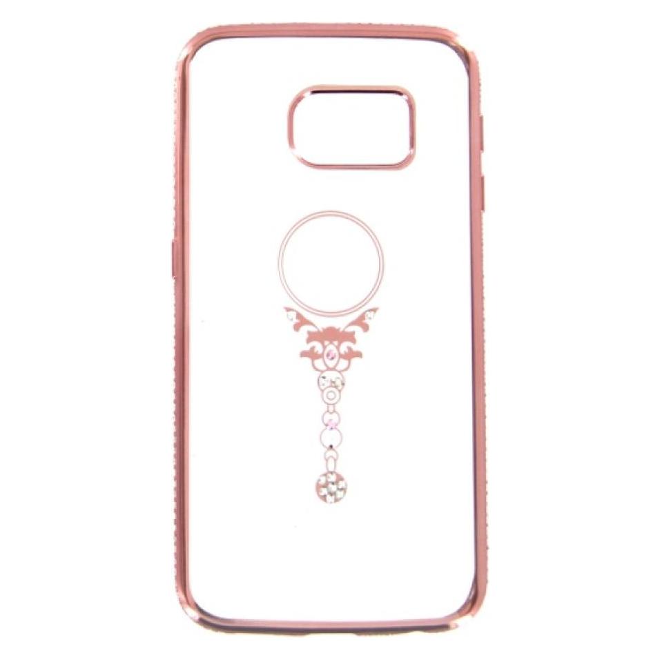 OEM TPU Case Bling Beauty für Samsung S6 Edge - rose gold (Samsung Galaxy S6 Edge) (25445471)