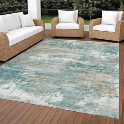Addison Rugs Machine Washable Indoor/ Outdoor Abstract Savage Chantille Rug