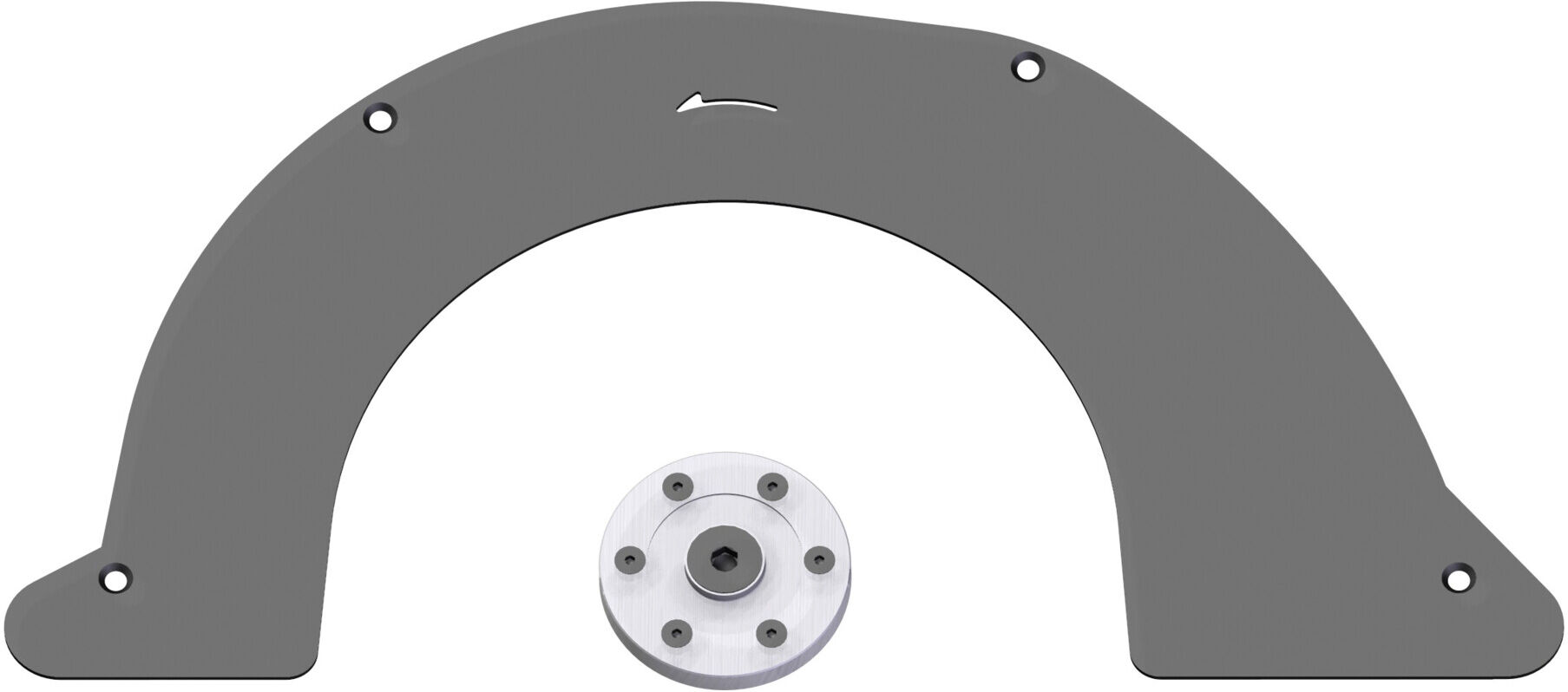 Eibenstock Adapterset für Randnahschnitt für ETR 400 P/ETR 400.1 P (3744W000)