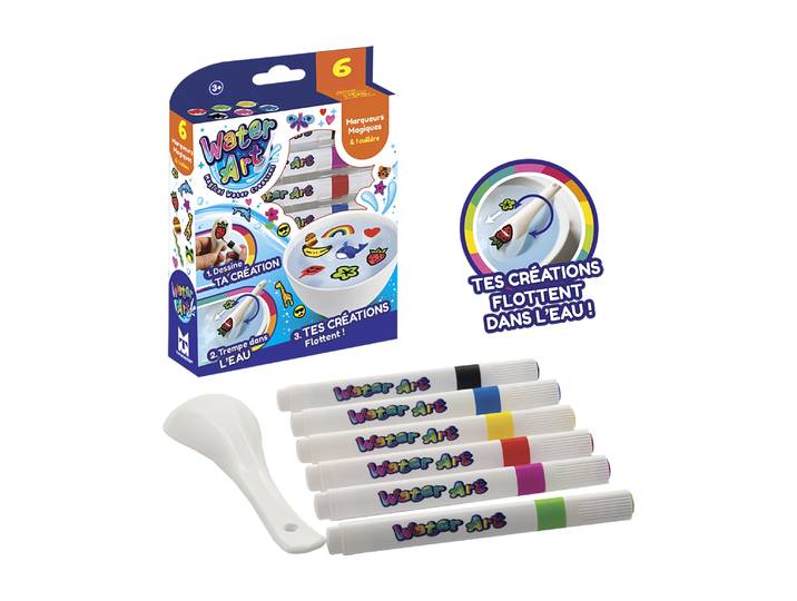Coffret 6 feutres et 1 cuillère