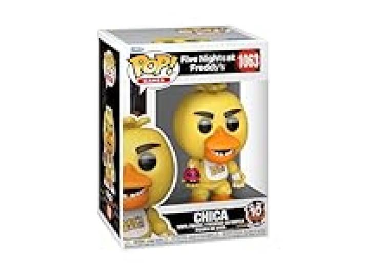 Funko Pop! Games: Five Night's at Freddy's (FNAF) - Chica - Figurine en Vinyle de Collection - Idée Cadeau - Produit Officiel - Jouets pour Enfants et Adultes - Figurine modèle pour collectionneurs
