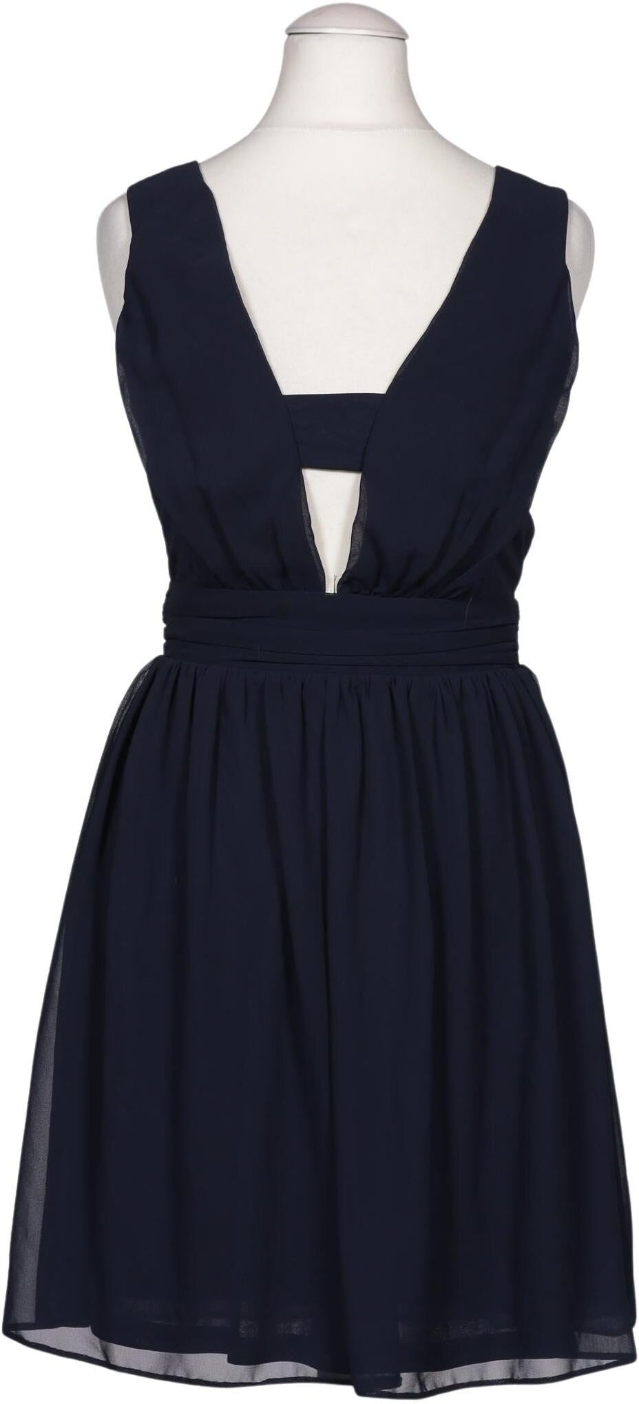 asos Damen Kleid, Marineblau, Gr. EU 34, Synthetik - Second Hand