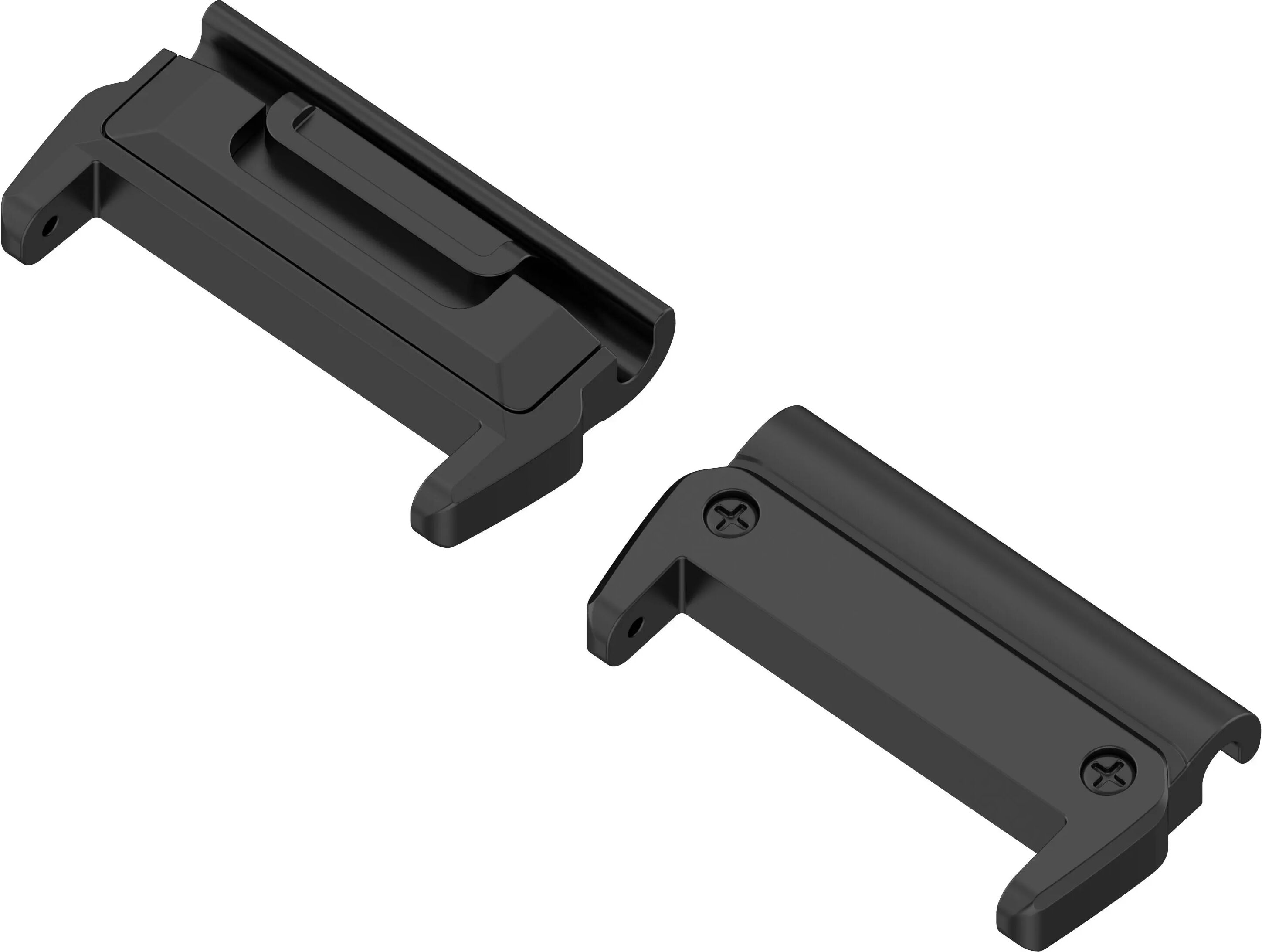 INF Schnellverschluss Uhrenarmband 20mm - Edelstahl Adapter für Garmin Fenix und mehr 22 mm