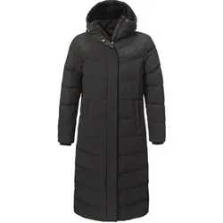 SCHÖFFEL Damen Mäntel lang Da Down Coat Style Vindave WMS, Größe 36 in Schwarz Schwarz