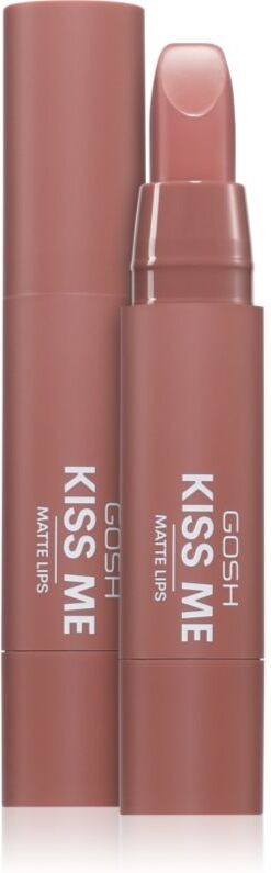 GOSH COPENHAGEN Kiss Me Matte Lips creamy lipstick with matt effect shade 005 Naked Kiss 3 g