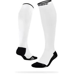 ONIC GEAR Sport Kompressionsstrümpfe - Damen & Herren - Weiß - S