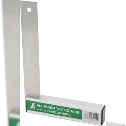 FAMEX Werkzeuge Shinwa 74110 Anschlagwinkel Winkelmesser Anschlag 20cm - aus Edelstahl