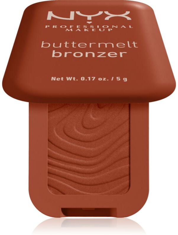 NYX Professional Makeup Buttermelt Bronzer bronzer shade 7.5 Butta Match 5 g