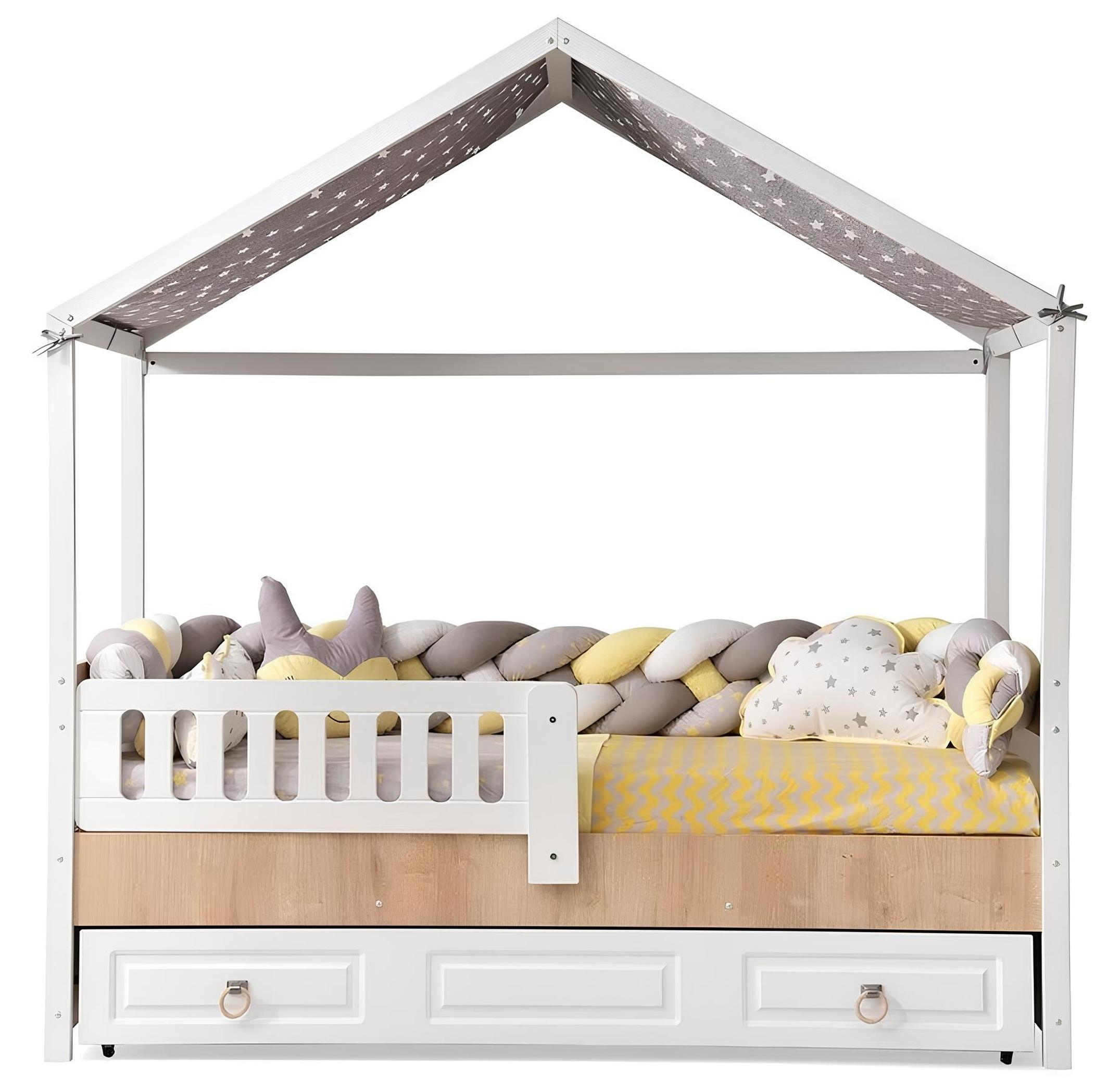 Bettrahmen Perfekte Kinderbett Kinderzimmer Bettgestelle Helles Holz