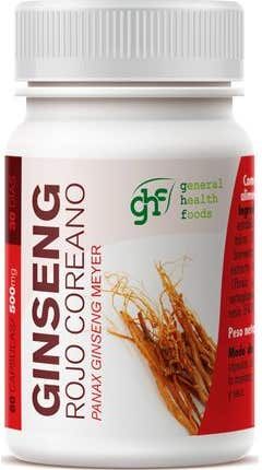 GHF Ginseng Rojo Coreano 500 mg 60 caps