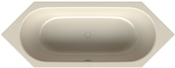 Bette BetteStarlet 6-Eck-Badewanne 2080-001 210x80x42cm, pergamon