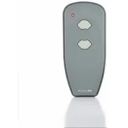 Marantec Handsender 2-Kanal, für Zapf Fertiggaragen Garagentore - grau