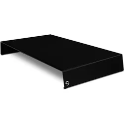 LISA - Plan Plus - Arbeitsplatte - Lackiert Schwarz 30x56,5 cm