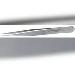 LINDSTRÖM Hochpräzisions Pinzette, Sline, scharf, 120 mm