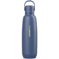 SodaStream Edelstahlflasche Fizz&Go, Wassersprudler Zubehör, Blau
