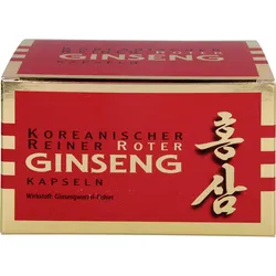 Koreanischer Reiner Roter Ginseng Wurzelpulv 300mg 200 ST