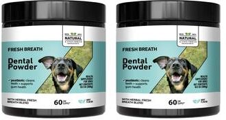 Inspired Finds Mint Herbal Pet Teeth Cleaning Powder For Dogs & Cats 60day 2pc